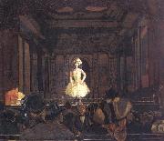 Walter Sickert Gatti's Hungerford Palace of Varieties:Second Turn of Katie Lawrence Spain oil painting artist